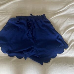 SHEIN High Waist Navy Blue Women's Shorts